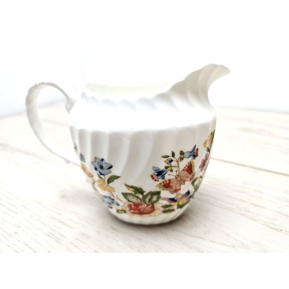 Aynsley Cottage Garden Bone China Tea Creamer